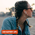 Pikkukuva 2 / 5: Paris_Aidot langattomat Bluetooth-nappikuulokkeet latauskotelossa - Langattomat kuulokkeet sisäänrakennetulla mikrofonilla, 26 tunnin toistoaika