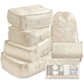 Miniatyrbild 1 av 4: Packningskuber Resväskekompatibla packningsorganisatörer Set med necessär (7 st)