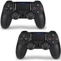 Miniatyrbillede 1 af 4: Paris_2-pak PS4-controller DoubleShock Trådløs til Playstation 4 Sort