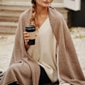 Miniatyrbillede 3 af 5: 1/2/3 Unisex Halsklæde med Frynser Varmt og Hyggeligt Rørhalsklæde til Mørkegrå dark grey 1Set