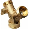 Dobbel vaskemaskinkran, 2-veis slangedispenser Y-form 3/4