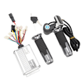 Miniatyrbillede 5 af 5: Elcykel Konverteringskit 48V 1000W Controller 48V Gasregulator med Lås Firkantet Display til DC-motorer[qb] 0.6