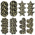 12 par brystvortebeskyttere selvklebende leopardmønstrede brystvortebeskyttere engangs flere design brystvortebeskyttere