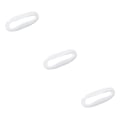 Pikkukuva 4 / 5: 1/2/3/5 Crinoline-hevosenharjakudos DIY-käsityöhön Hattuun Valkoinen White 3Set