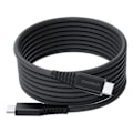 Miniatyrbillede 2 af 3: Choetech XCC-1051 USB-C til USB-C magnetisk kabel, PD 240W 1,8m (sort)