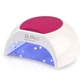 SUN2C smart 33 lamper 48W neglelampe dobbelt lyskilde LED negletørrer