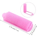 Miniatyrbillede 2 af 5: 36 stk Skumhårruller 20 mm Mini Skumhårstylingruller Fleksible Svampsruller med Opbevaringspose Blødt Sovende Hår (Rosa)