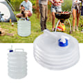 Miniatyrbillede 1 af 5: 5/10/15L Foldbar Vandbeholder Vandkande S