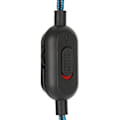 Miniatyrbilde 5 av 5: Gaming Headset Kabel Vevde Hodetelefonledninger med Volumkontroll og Mute-bryter for Logitech G Pro G Pro X G433 G233 Svart