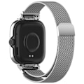 Pikkukuva 1 / 3: Metallirunkokotelo integroidulla rannekkeella Redmi Watch 4 Silver -kellolle