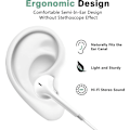 Miniatyrbild 2 av 5: 2-pack - Apple Earbuds med Lightning-kontakt [Apple MFi Certifierad] iPhone-hörlurar (inbyggd mikrofon och volymkontroll) Brusreducerande Headp