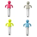4-pack Ultrafint Nät Rostfritt Stål Te-sil Multifunktionell Humanoid Te-läckage