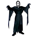 Pikkukuva 1 / 4: Pelottava Scream Ghost Face Cosplay-asu Lapsille Halloween-juhliin Hieno Pukeutumisasu Pojille ja Tytöille 5-7 Vuotta 5-7 Years