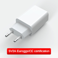 Miniatyrbilde 1 av 4: 5V2A mobiltelefon USB-lader europeisk GS-sertifisert laderhode TUV Rheinland CE-sertifisert adapter White New 5V2A GS+CE certification