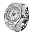 Miniatyrbillede 3 af 5: Urtavla Quartz Analog Watch Elastisk kvarts Finger Ring Watch