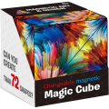 Pikkukuva 1 / 5: 3D-maaginen kuutio, Infinity Flips Magneettinen kuutio 72 muotoa Fidget-lelu lapsille aikuisille Anti-stressi muodonmuutoslaatikko Puzzle-lelut (väri B)