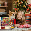 Miniatyrbillede 3 af 5: 2024 Julnedtælling Julekalender Puslespil 24 Dage Julnedtælling Juleferiebegivenhed