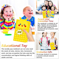 Miniatyrbild 4 av 4: Pop Bubble Fidget Anteckningsbok, Popper Anteckningsbok För Flickor Pojkar, Stressavlastande Fidget Notes Arbetsbok För Barn Skola Hemma Högskola Kontor(regnbåge) Yellow-1 Pcs