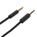 Miniatyrbilde 3 av 5: Gaming Headset Kabel Vevde Hodetelefonledninger med Volumkontroll og Mute-bryter for Logitech G Pro G Pro X G433 G233 Svart