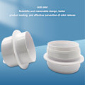 Miniatyrbillede 2 af 5: 1/2/3/5 Vit Bred applikation Kanalslang Backventil Robust og 80mm check valve 80mmcheck valve 1 Pc