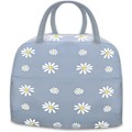 Miniatyrbild 1 av 5: Lunchväska Tote Bag för Kvinnor Bred Öppen Isolerad Kylväska Vattentät Termisk Läckagesäker Lunch Organizer för Män Flickor Barn Utomhus Picknick