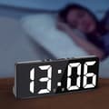 Digital Väckarklocka med Termometer för Sovrum, Justerbar Temperatur