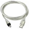 Miniatyrbild 1 av 5: Paris USB Hane till Firewire IEEE 1394 4-stifts Hane iLink Adapterkabel för Sony DCR-TRV75E DV