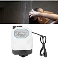 Miniatyrbillede 1 af 4: 24V Vandtryksforøgerpumpe ABS Mini Stille Automatisk G1/2 DC Bruseforstærkerpumpe til Hjemmehave 100-240V 75W EU Stik--.pa