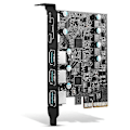 Pikkukuva 1 / 5: PCIe - USB 3.2 Gen 2 -kortti 20 Gbps:n kaistanleveydellä, 5 porttia (3X USB-A - 2X USB-C) muunnin PCIE Splitte.pa