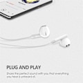 Pikkukuva 4 / 5: Kuulokkeet iPhone 11:lle, Kuulokkeet iPhone 12:lle, In-Ear-kuulokkeet, mikrofonilla ja äänenvoimakkuuden säätimellä Yhteensopiva iPhone 11/12 Pro/13 Mini/SE 2022/X/XR:n kanssa.