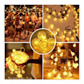 Miniatyrbillede 5 af 5: LED Lysstreng Balkon Krystalkugler 60 LED 11m 8 Tilstande
