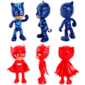 Pikkukuva 5 / 5: 6-pakk Pj Masks Catboy Kappa Actionfigurer Leksak för Barn [HK] 60 kpl 60 pcs
