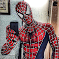 Pikkukuva 1 / 4: Raimi Spider-Man -lastu ja aikuisten kokopuku cosplay-asu naamiaiskutsulahja - WELLNGS 0 Kids M (120-130)