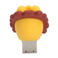 Miniatyrbillede 3 af 5: USB-nøgle USB2.0 3D Sød Dejlig Løveform Datalagring Gaver til Familie Venner Studerende 32GB