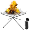 Portable Fire Pit - Sammanfällbart Eldgaller