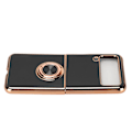 Miniatyrbild 2 av 5: Smartphone skyddande fodral bil magnetisk telefonfodral med 360 graders rotation finger loop stativ för Z Flip 3