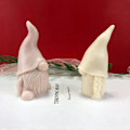 Miniatyrbillede 3 af 5: Ansigtsløse julemandforme til DIY-håndværk Gnome C