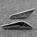Miniatyrbilde 5 av 5: For- X3 X4 F25 F26 Fender Side Marker Blinker Light Lamp Left Or Right 51117338569 51117338570  [XC] Silver