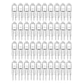 20-pakning G4 halogenpærer 10W 12V varmhvit