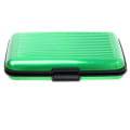 Miniatyrbild 1 av 5: Plånbok Business ID Kreditkortsfodral Case Anti RFID Scanning Korthållare För Män Kvinnor Grön
