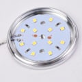 Miniatyrbilde 2 av 4: Dimbar LED-belysning under skap, benkeskap, vitrineskap, kjøkkenbelysning - Varmt hvitt lys/3000K