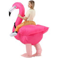 Miniatyrbillede 3 af 5: Paris_Flamingo-dragt til voksne, Oppustelig Flamingo-kostume, Oppustelige kostumer til voksne, Oppustelige kostumer til Halloween