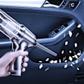 Miniatyrbild 4 av 5: Mini Handhållen Trådlös 3-i-1 Dammsugare för Bil—pa
