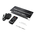 Miniatyrbilde 3 av 4: 4x1 HDMI-bryter og lydsplitter UHD 4K 3D HDMI 2.0 ARC Toslink+RCA—pa