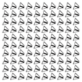 Miniatyrbilde 2 av 4: 100 stk. Trekantede binders av papir, holdbare metall rustfrie trekantet design søte binders for memo dokument papir