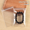 Miniatyrbillede 1 af 5: 100 stk Selvlukkende Zip Lock Poser 100ST 10X15CM 100ST
