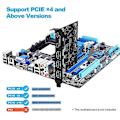Pikkukuva 3 / 5: PCIe - USB 3.2 Gen 2 -kortti 20 Gbps:n kaistanleveydellä, 5 porttia (3X USB-A - 2X USB-C) muunnin PCIE Splitte.pa