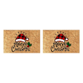 Pikkukuva 1 / 5: 1/2 Pehmeä ja Mukava Merry Christmas Gnome Ovimatto Jouluhatulle Christmas hat 2Set