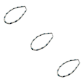 Miniatyrbild 4 av 5: 1/2/3/5 Universal Passform Andligt Tillväxt Surfer Halsbandsstil Med 3Set