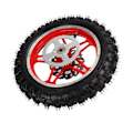 Miniatyrbillede 3 af 5: 2,5x10 Tommer Baghjul Fælg Dækmontering til Terrænmotorcykler og Dirt Pit Bikes